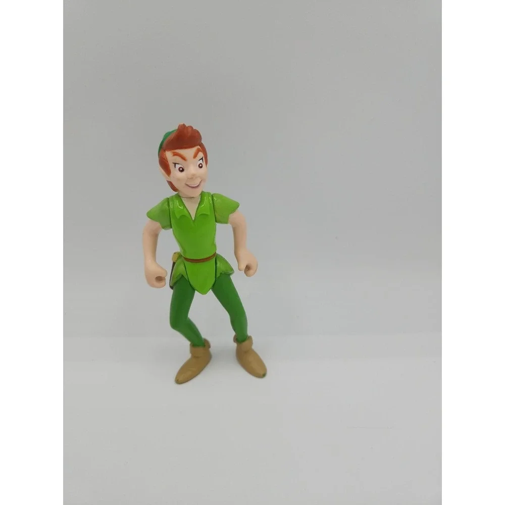 Vintage Disney Peter Pan Action Figure Jointed 4.25